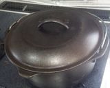ダッチオーブンで鶏の半身揚げ作り方6写真