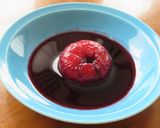無花果のコンポート　チョコレートアイス作り方1写真