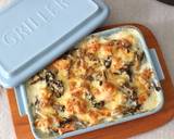 鶏肉とごぼうの味噌クリームグラタン作り方7写真