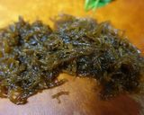 生もずくとモロヘイヤの味噌汁作り方1写真