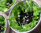 豆腐めかぶトマトのコラボぽん酢サラダ♪作り方3写真