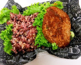 煮込みハンバーグと作り置きで簡単弁当作り方4写真