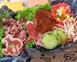 煮込みハンバーグと作り置きで簡単弁当作り方5写真