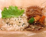 煮込みハンバーグ弁当 簡単 詰め方作り方4写真