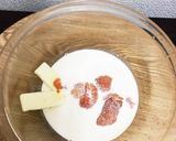 ボウル１つで！簡単！明太子クリームパスタ作り方2写真