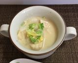 サラダチキンと白菜のクリーム煮作り方3写真