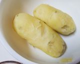 じゃがいもの明太子マヨ焼き作り方1写真