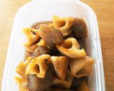 レンコンとコンニャクの炒め煮♡お弁当に♡作り方5写真