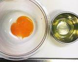 離乳食 卵黄プリン作り方1写真