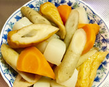残った煮汁でもう一品♪カニかま茶碗蒸し作り方3写真