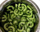 ゴーヤと厚揚げの肉炒め作り方1写真
