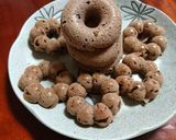 焼きドーナツ (ココアとチョコチップ入)作り方5写真