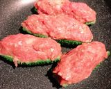 ゴーヤ肉詰め作り方3写真