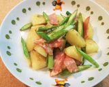 アスパラとじゃがいものマヨバター炒め作り方6写真