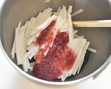 がごめ昆布きざみと長芋の梅肉和え作り方2写真