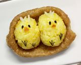 寿司型でオープンいなり(ヒヨコちゃん)作り方9写真