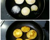 じゅわっと甘辛に焼く♪水なすのステーキ作り方2写真