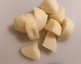 【離乳食初期】レンジでじゃがいもペースト作り方2写真