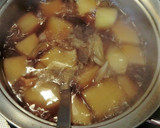 とうがんとスモークサーモンの麺つゆとろ煮作り方4写真