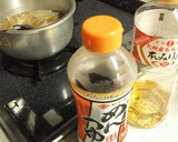 　豚肉と薄揚げの和風スープパスタ作り方2写真