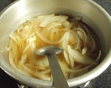 　豚肉と薄揚げの和風スープパスタ作り方3写真