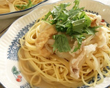 　豚肉と薄揚げの和風スープパスタ作り方9写真