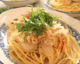 　豚肉と薄揚げの和風スープパスタ作り方10写真