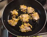 鶏胸コーン丸め焼き オニオンソース作り方8写真