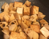 朝10分で出来る副菜蓮根と厚揚のつゆ煮作り方6写真