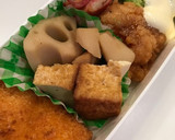 朝10分で出来る副菜蓮根と厚揚のつゆ煮作り方7写真
