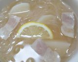 電子レンジでかぶとベーコンのレモンスープ作り方6写真