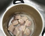 豚の角煮大根と里芋と共に作り方1写真