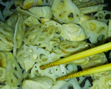 簡単♪焼肉のタレで＊鶏胸肉とれんこんの丼作り方12写真