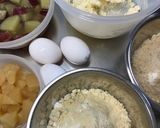 さつまいもとりんごのパウンドケーキ作り方1写真