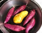ダッチオーブンでさつまいも蒸し作り方1写真