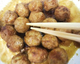 高野豆腐と焼肉のたれで簡単☆肉団子♪作り方5写真