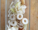 余った野菜炒めで簡単お好み焼き作り方1写真
