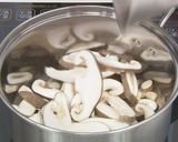 椎茸の豆乳スープ作り方4写真