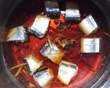 圧力鍋で骨まで柔らか！サンマの生姜煮作り方9写真