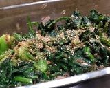 ほうれん草のおひたし ごま油風味作り方6写真