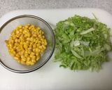 納豆サラダ作り方1写真