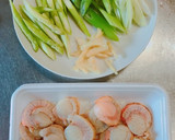 簡単！帆立とアスパラの中華炒め作り方1写真