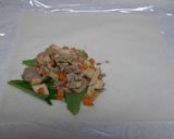 大さじ2のごま油で！梅ポンはるまき作り方5写真