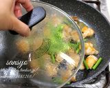 鶏肉とにんにくの芽の甘辛山椒焼き。作り方5写真