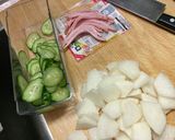 梨ときゅうりのサラダ作り方3写真