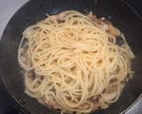 簡単オイルサーディンと玉ねぎの和風パスタ作り方8写真