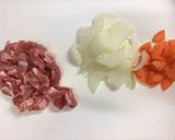 めんつゆとルーで！うちのカレーうどん作り方1写真
