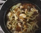 めんつゆとルーで！うちのカレーうどん作り方4写真