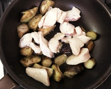 しっとり柔らか♡胸肉とナスのみぞれ煮♪作り方5写真