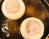白だしで簡単♡玉ねぎまるごと和風ファルシ作り方4写真